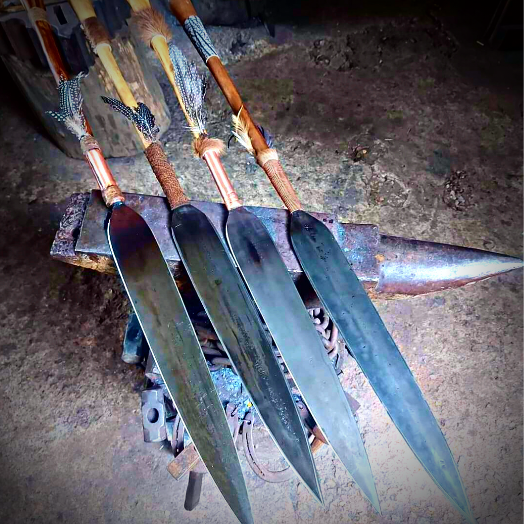 Hand-Made Zulu Stabbing Spear 'Iklwa' | Zulu War Assegai
