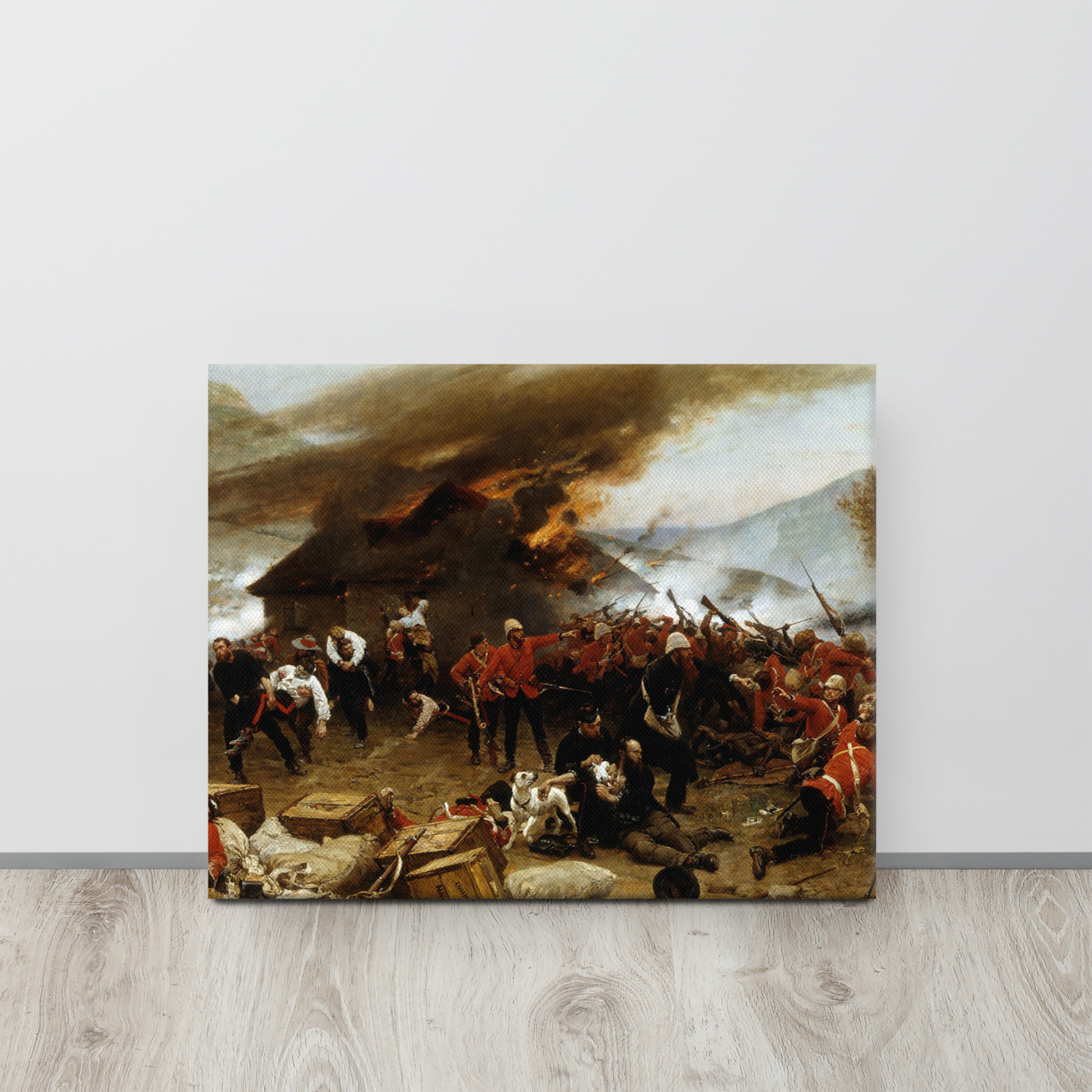 Rorke's Drift | Alphonse de Neuville (Premium Canvas)
