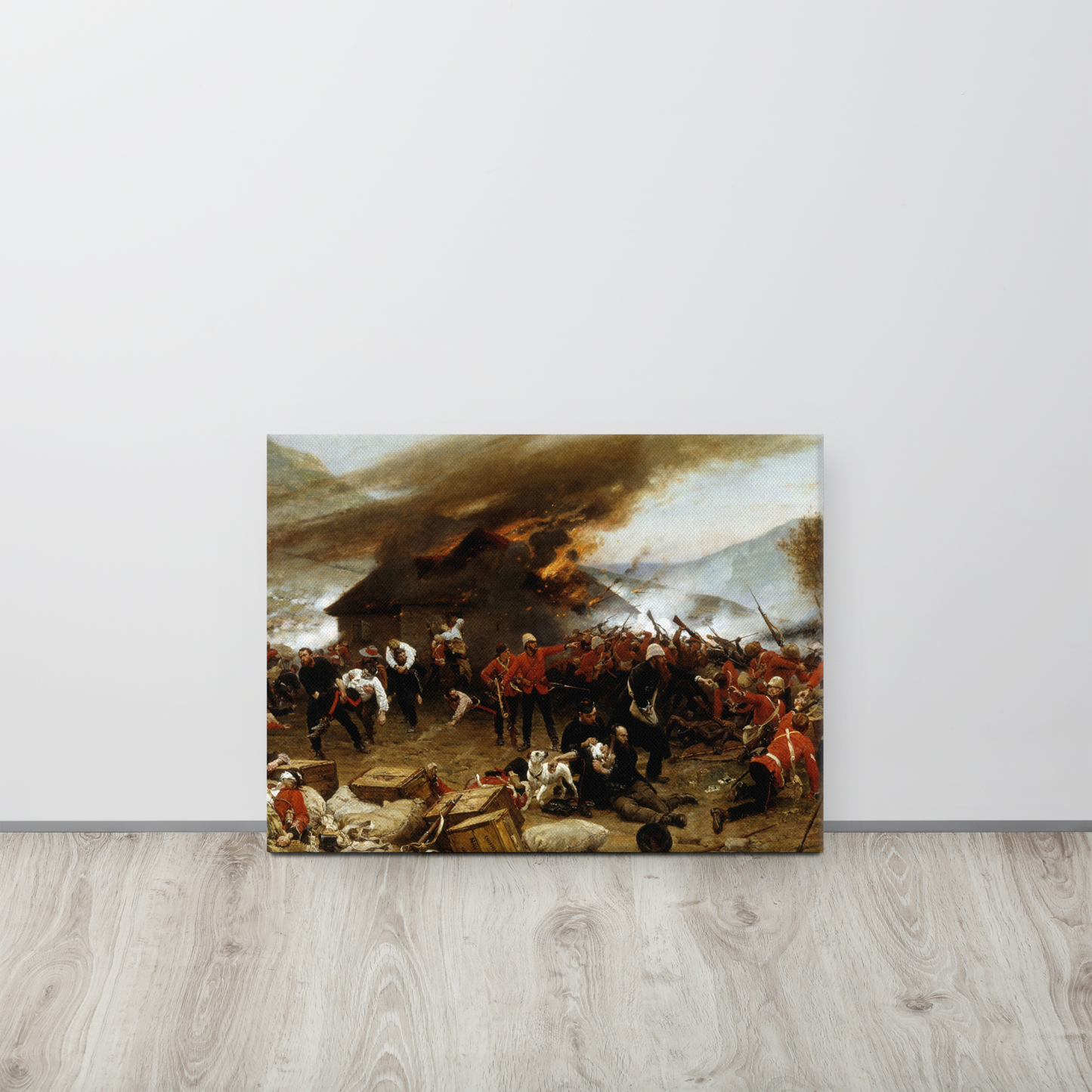 Rorke's Drift | Alphonse de Neuville (Premium Canvas)