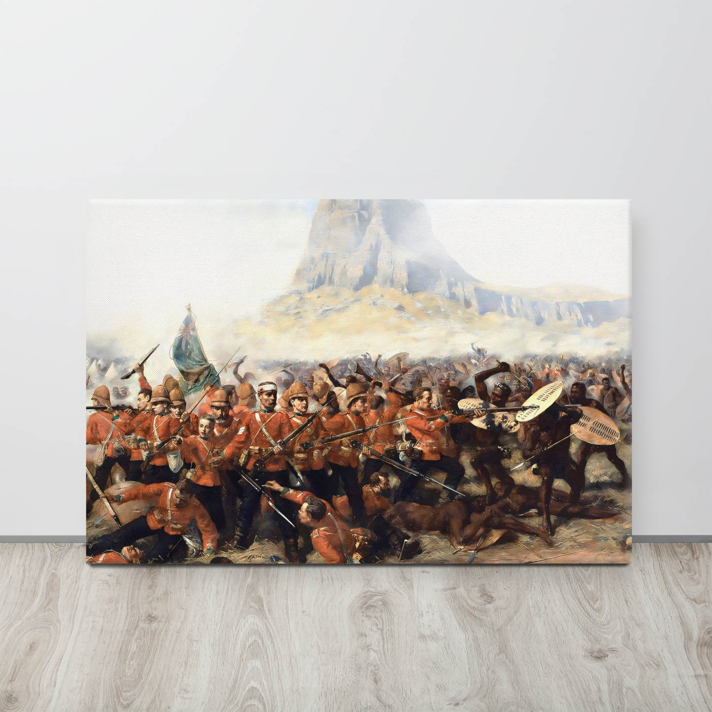 Battle of Isandlwana - Charles Fripp Victorian Painting | Premium Canvas