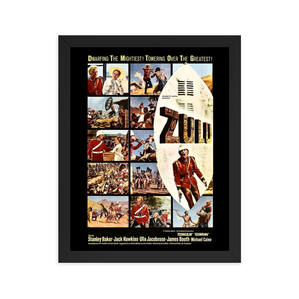 ZULU Movie Poster Collection (Framed)