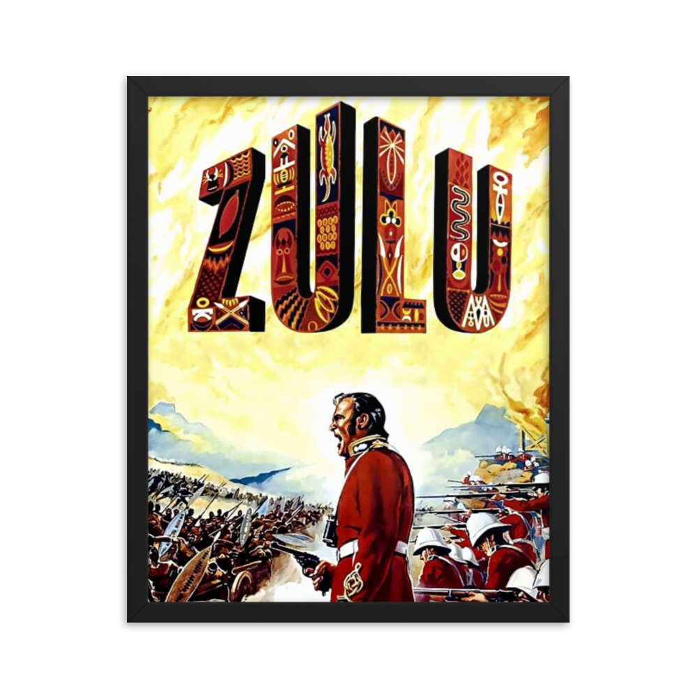 ZULU Movie Poster (Framed)
