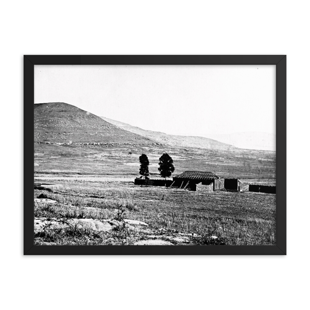 John Chard's Photograph of Rorke's Drift - 1879 (Framed)
