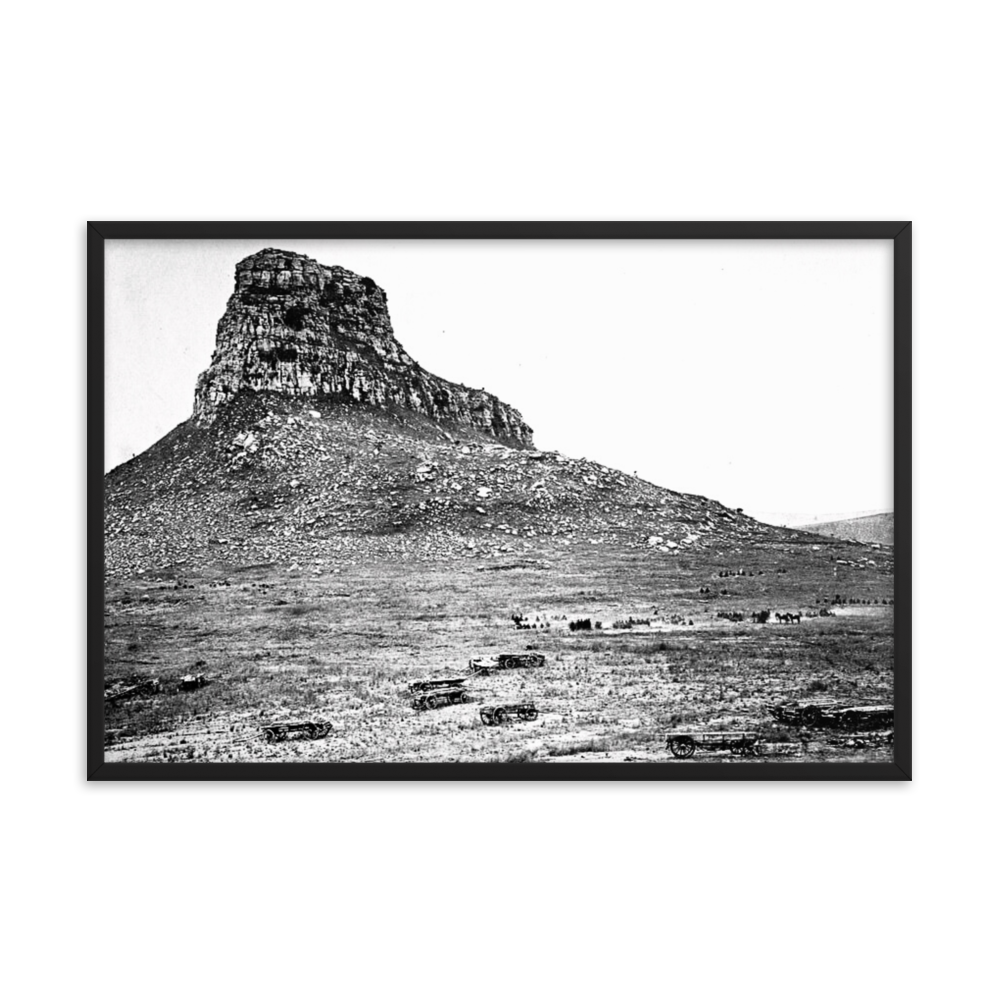 Isandlwana Aftermath - 1879 Photograph (Framed)