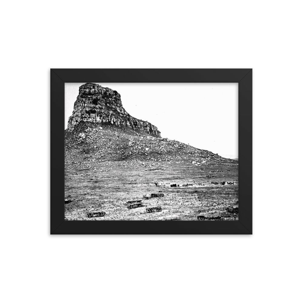 Isandlwana Aftermath - 1879 Photograph (Framed)