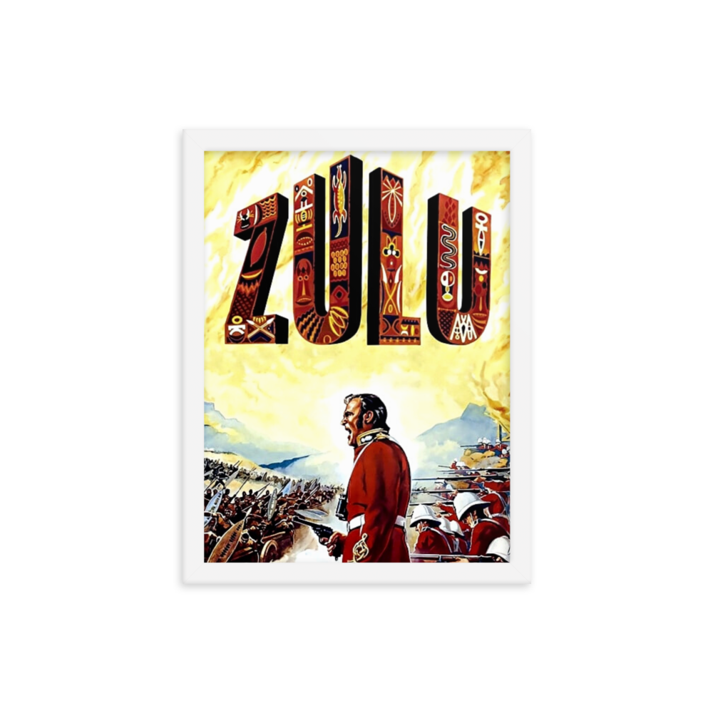 ZULU Movie Poster (Framed)