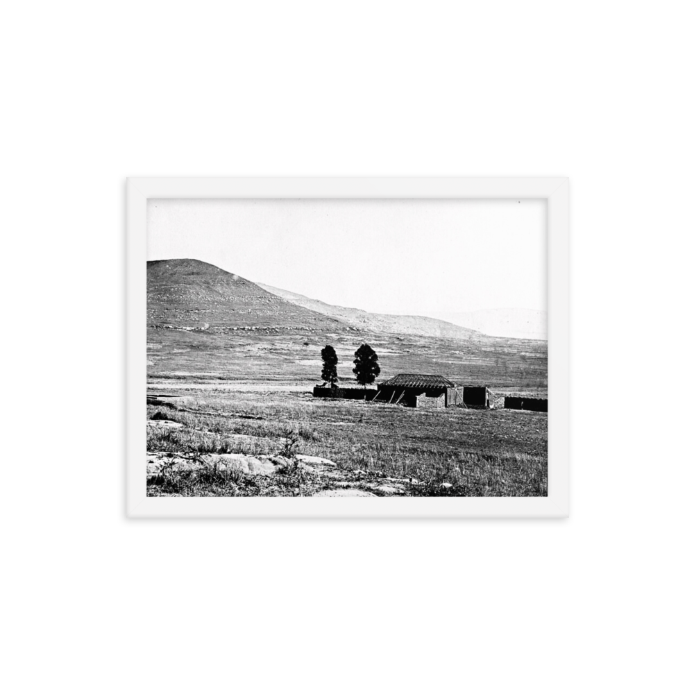 John Chard's Photograph of Rorke's Drift - 1879 (Framed)