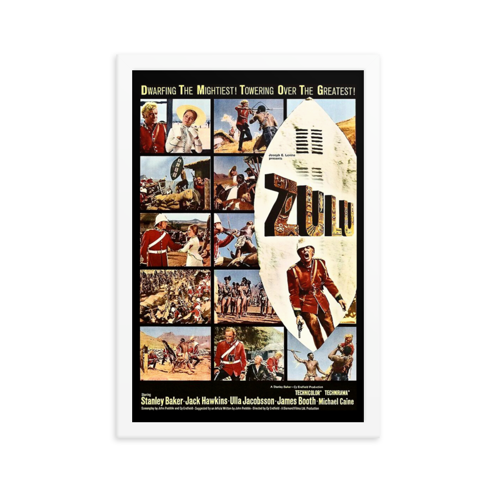 ZULU Movie Poster Collection (Framed)
