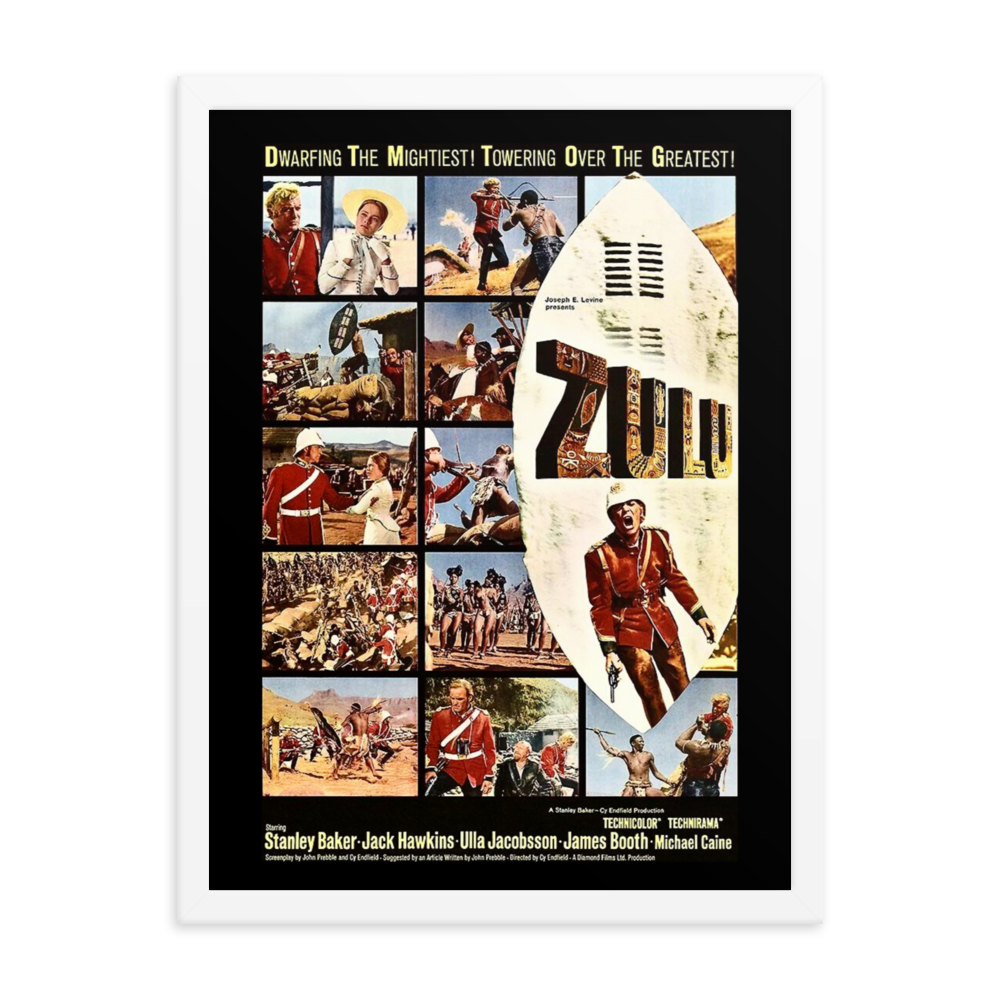 ZULU Movie Poster Collection (Framed)