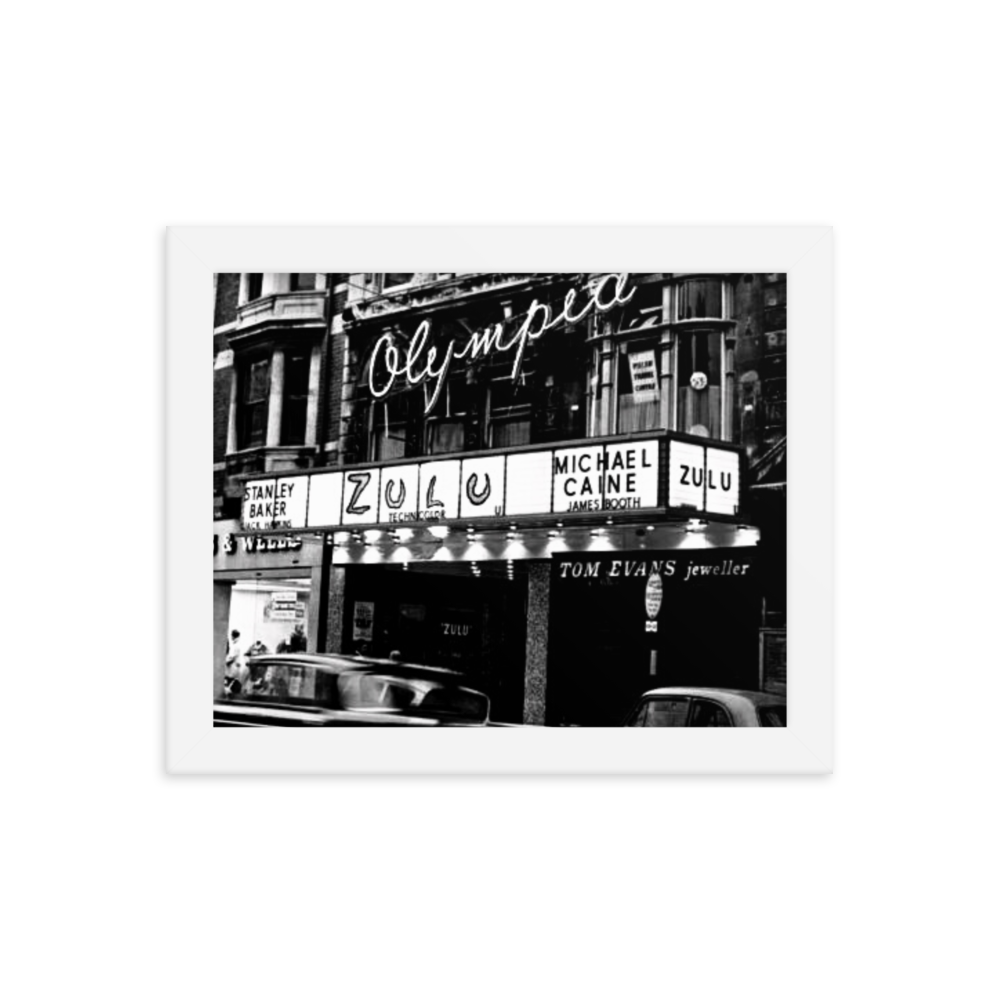 ZULU 1964 Premier at Olympia Theatre, Cardiff (Framed)