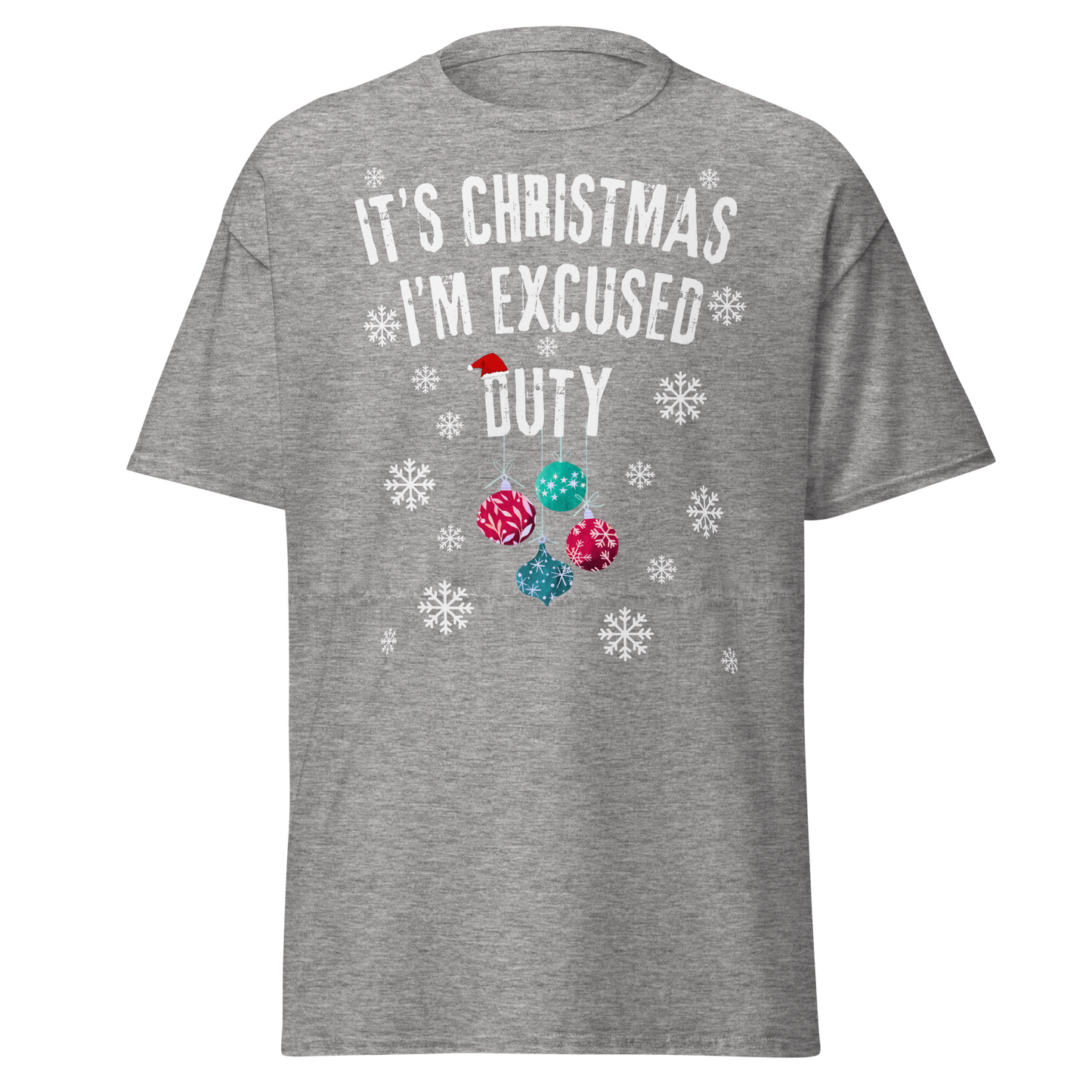 It's Christmas, I'm Excused Duty (Festive t-shirt)