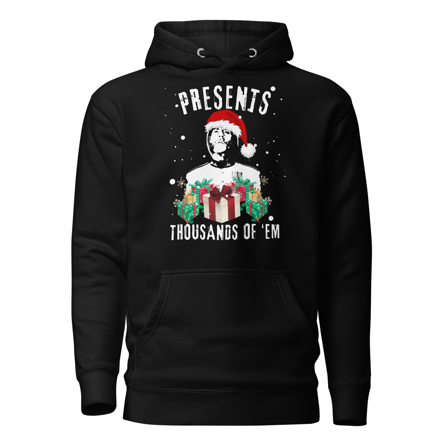 Presents, Thousands of 'Em (Festive Premium Hoodie)