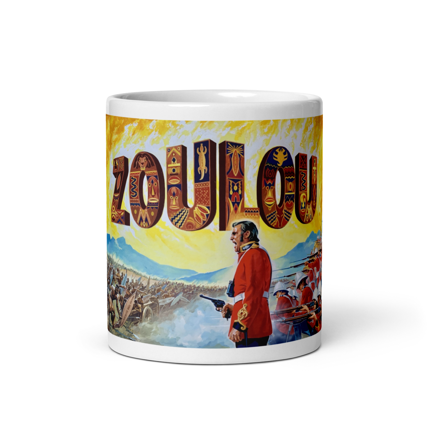 ZOULOU Movie Poster (White mug)