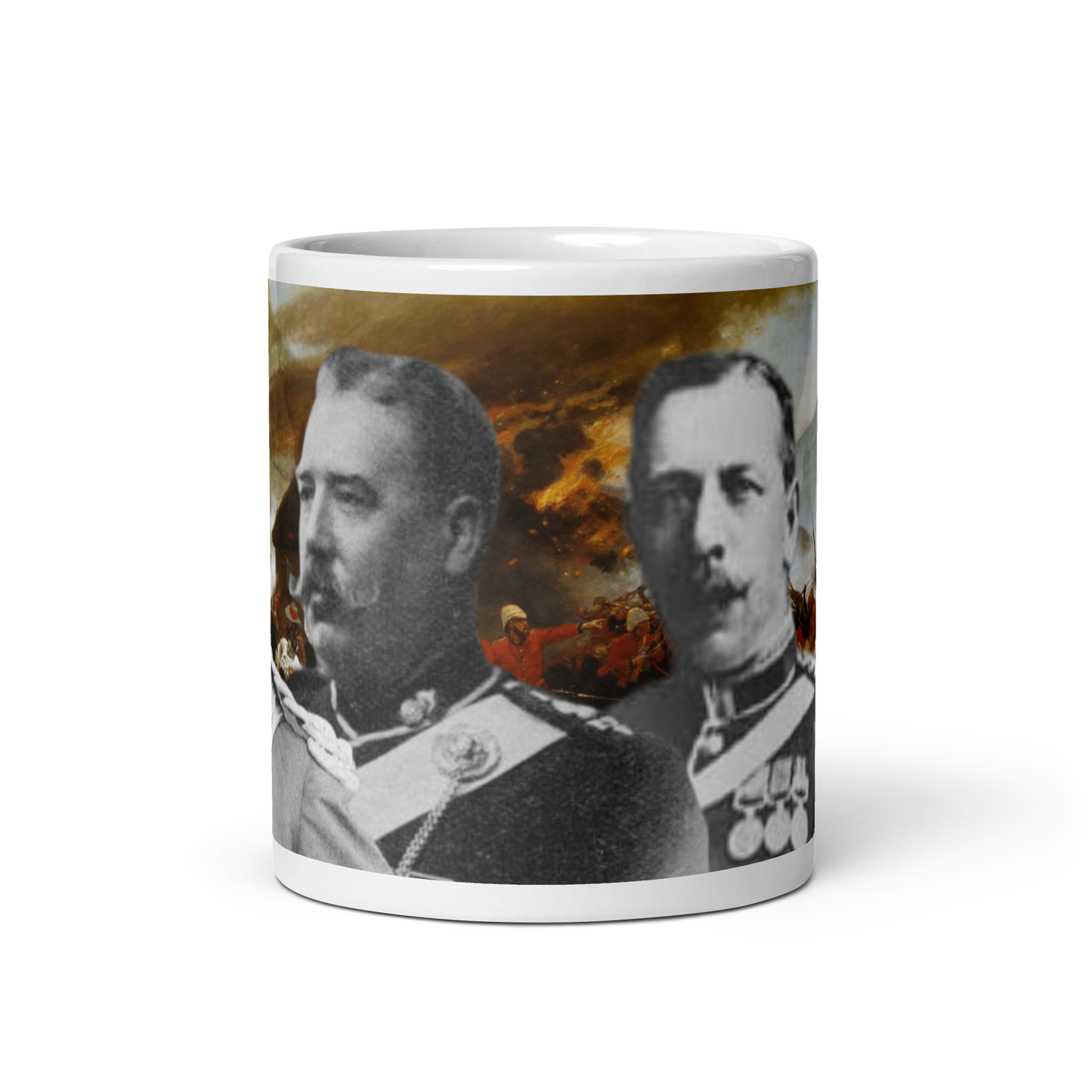 Chard, Bromhead, Hook & Bourne Portrait (White mug)