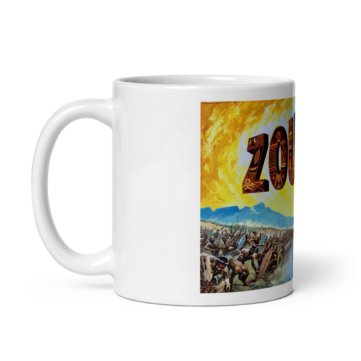 ZOULOU Movie Poster (White mug)