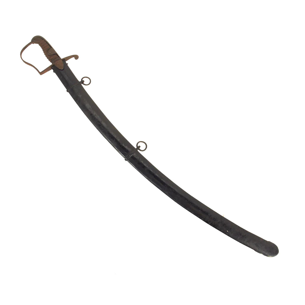 Original British Napoleonic Light Dragoon Saber with Scabbard P-1796