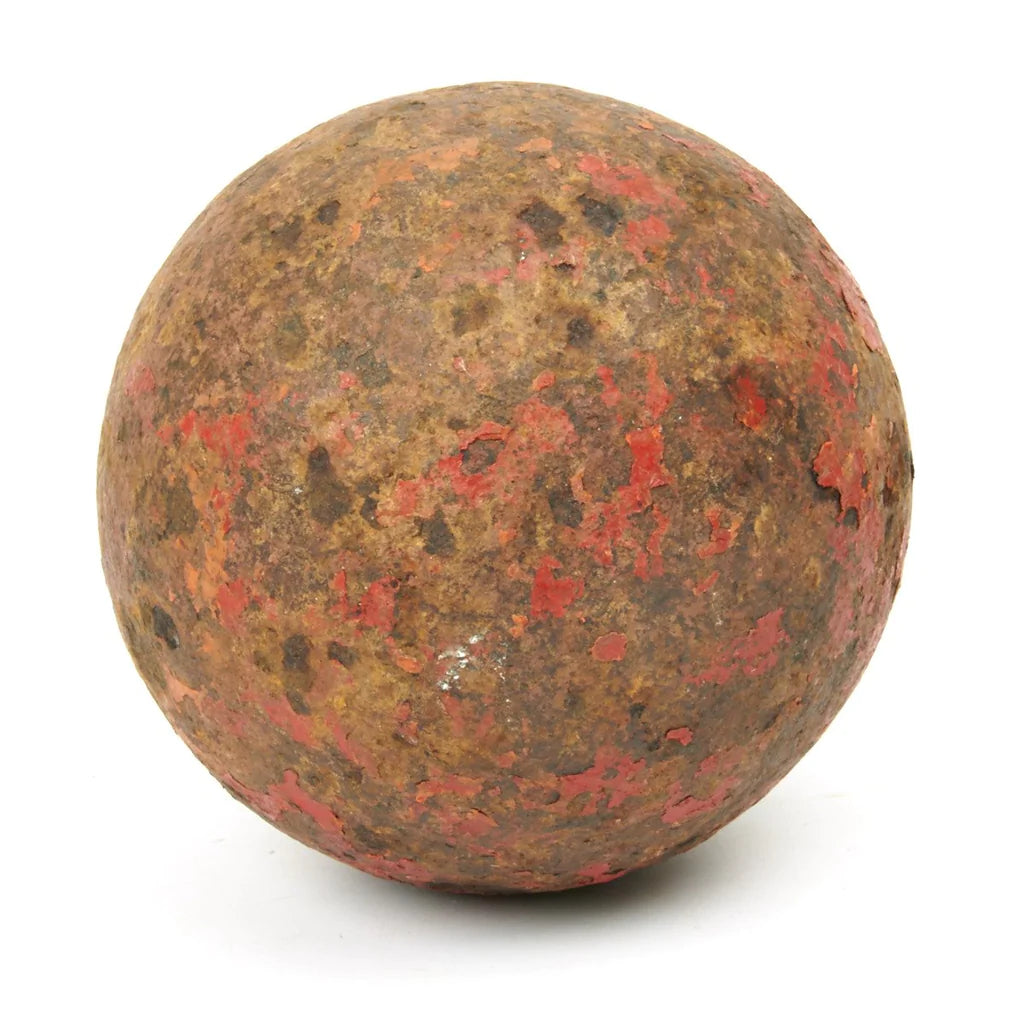 Original British 18th Century 6 Pounder Cannon Ball
