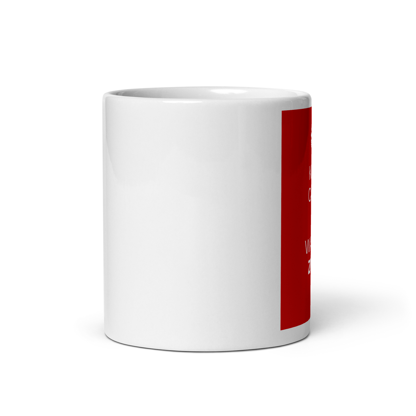 Keep Calm & Watch ZULU (White Mug)