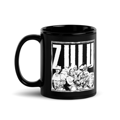 ZULU Final Stand Sketch (Black Mug)