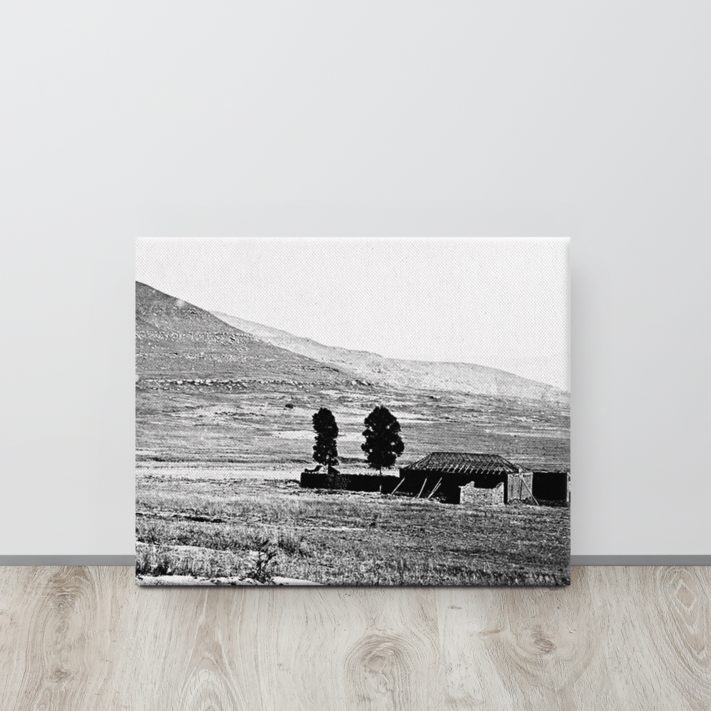 John Chard's Rorke's Drift Photograph (Canvas)