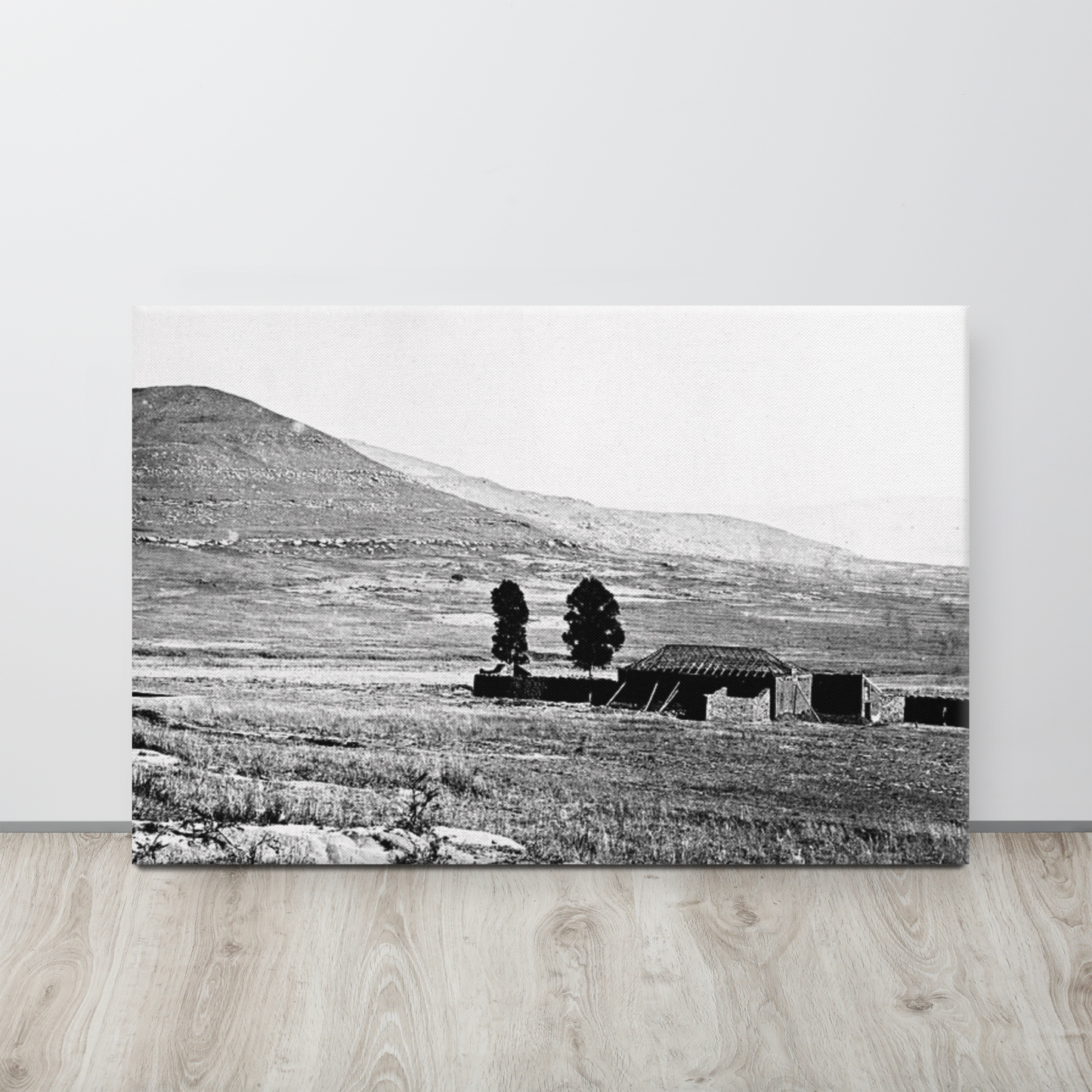 John Chard's Rorke's Drift Photograph (Canvas)