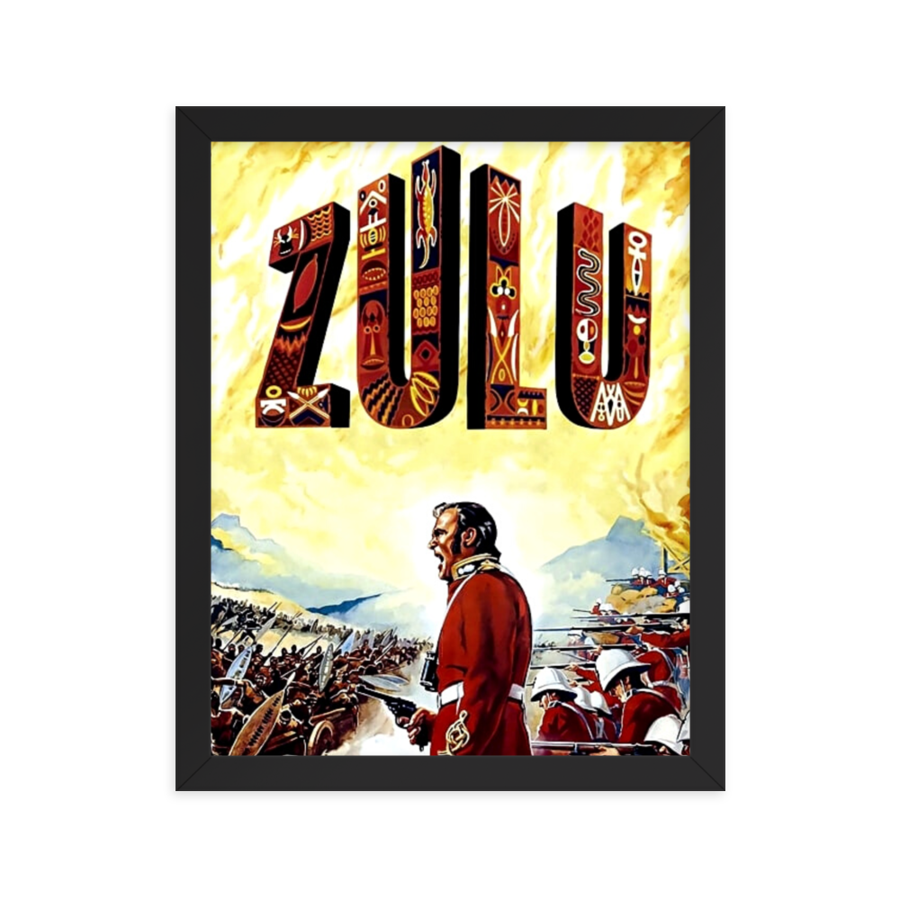 ZULU Movie Poster (Framed)