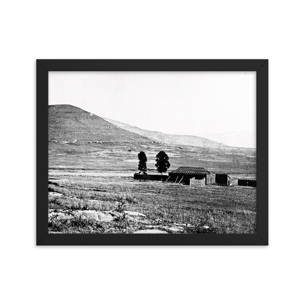 John Chard's Photograph of Rorke's Drift - 1879 (Framed)