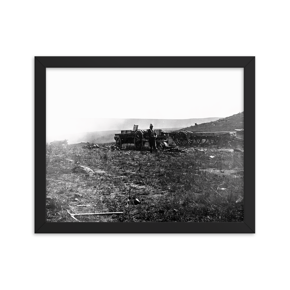 Original Photograph of Isandlwana - 1879 (Framed)