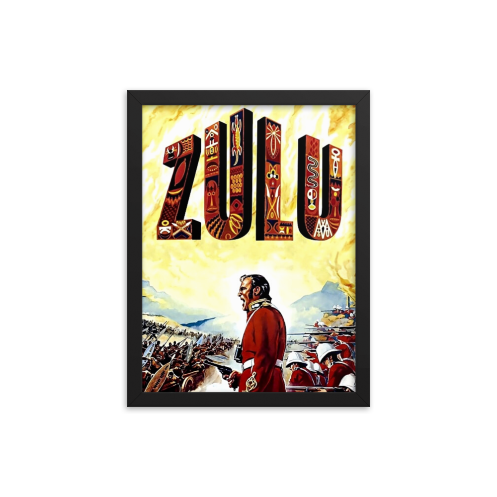 ZULU Movie Poster (Framed)