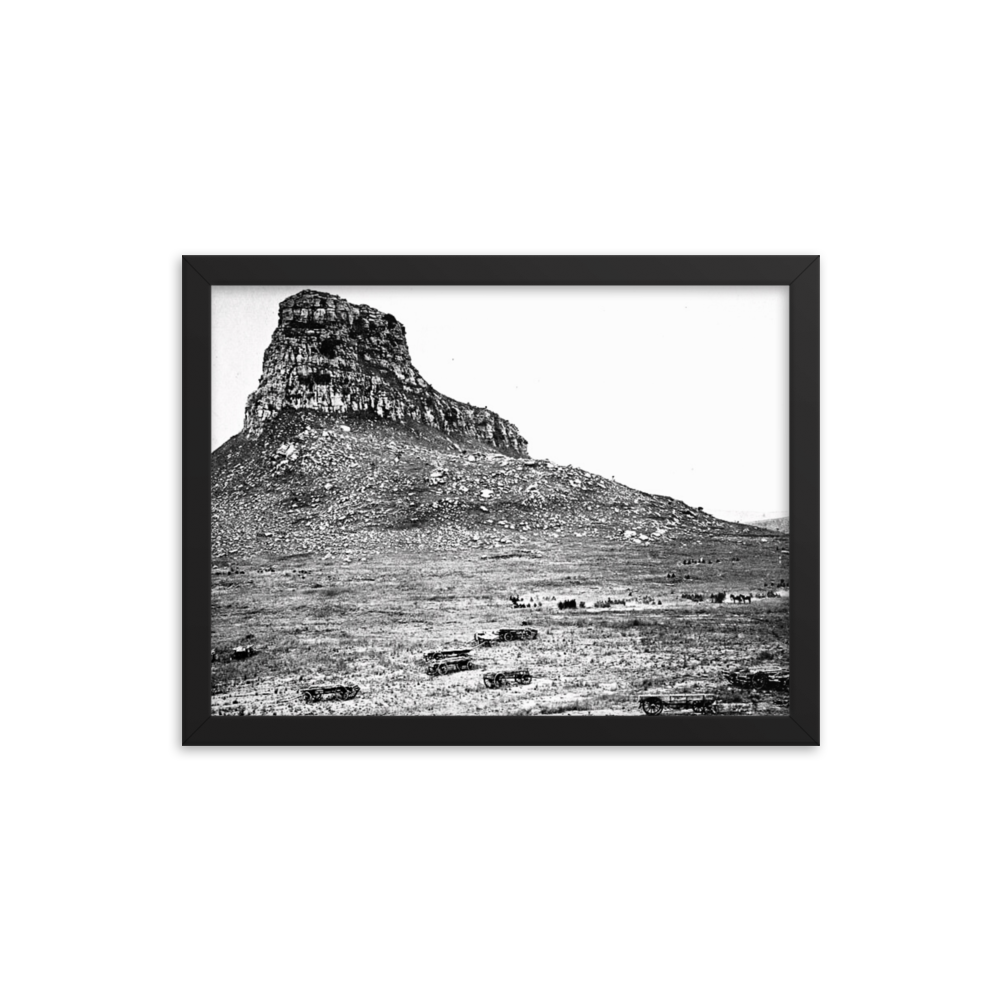 Isandlwana Aftermath - 1879 Photograph (Framed)