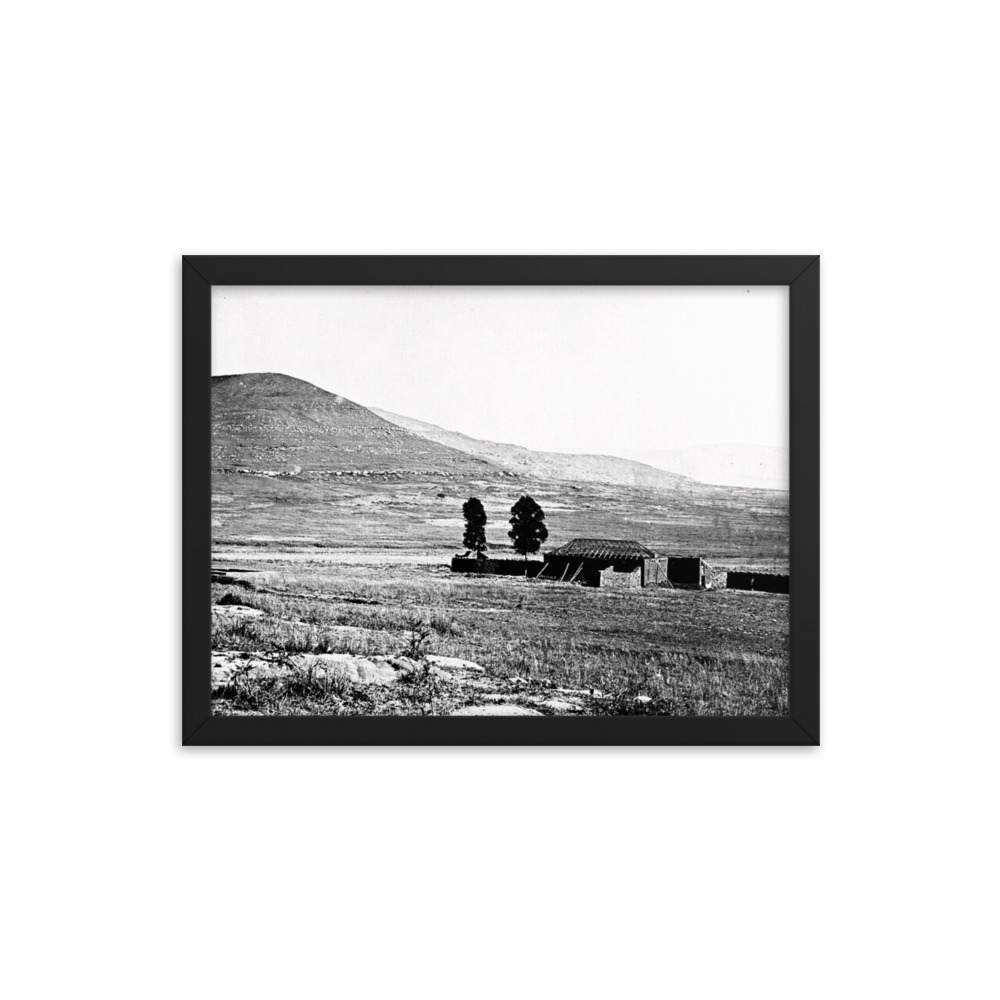 John Chard's Photograph of Rorke's Drift - 1879 (Framed)