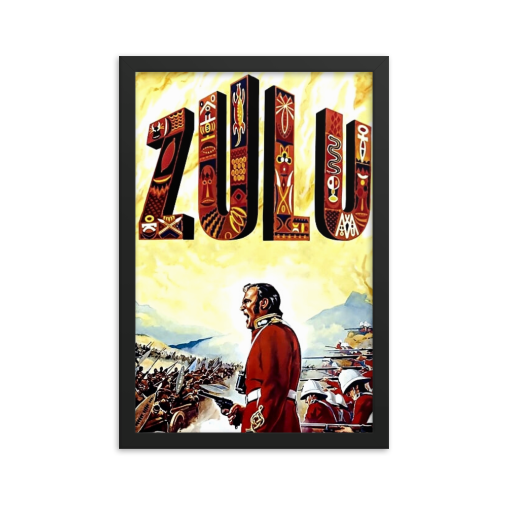 ZULU Movie Poster (Framed)