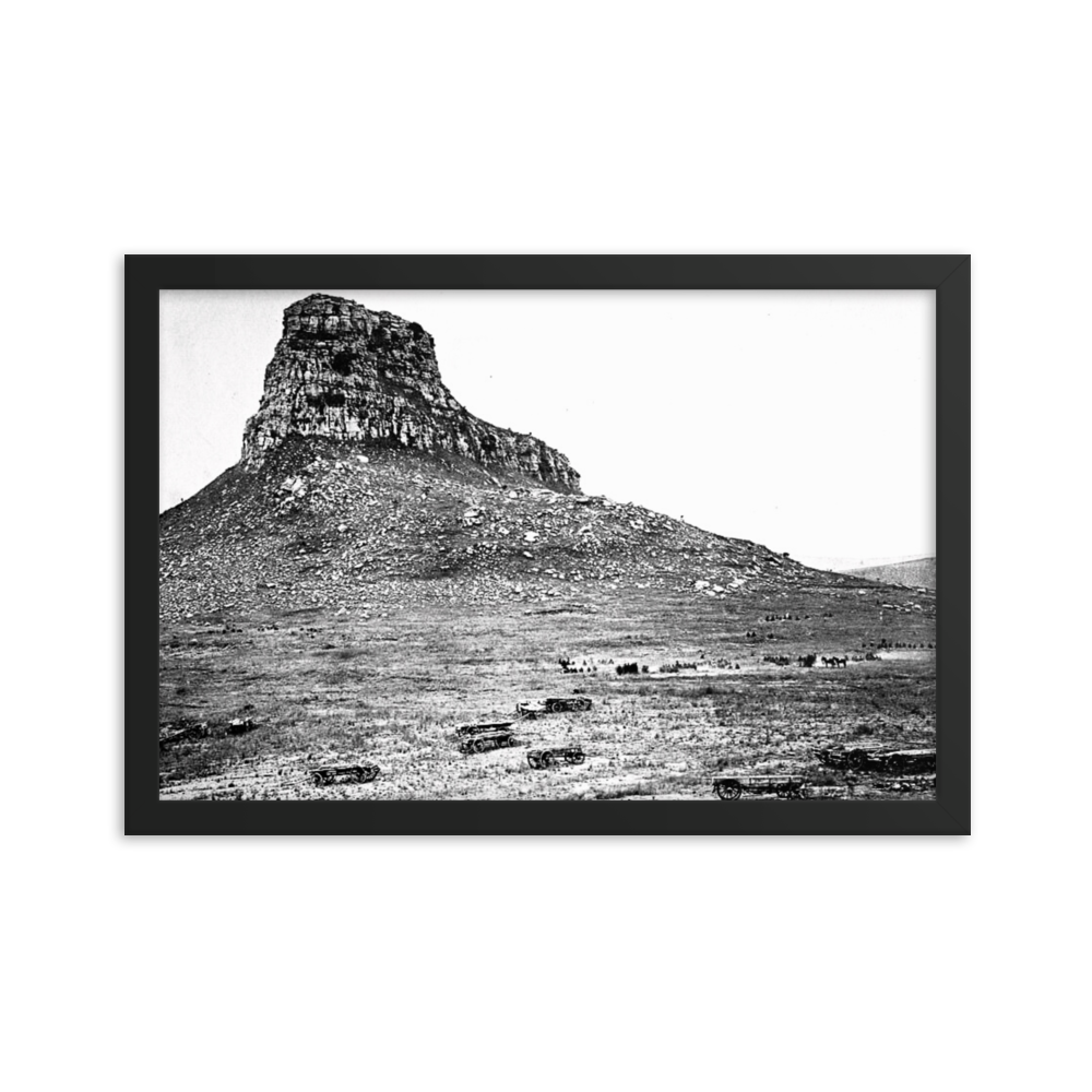 Isandlwana Aftermath - 1879 Photograph (Framed)