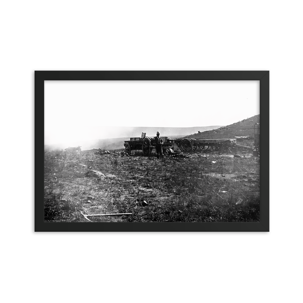 Original Photograph of Isandlwana - 1879 (Framed)