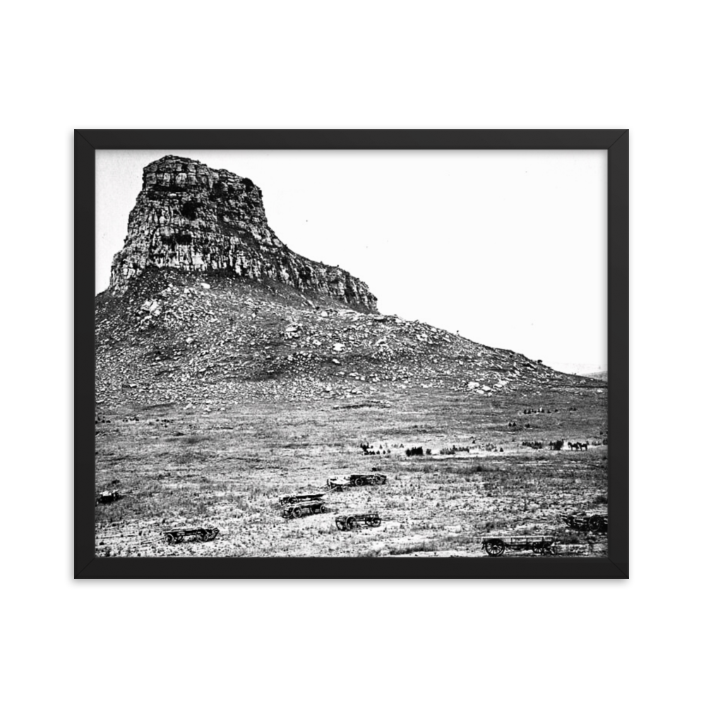 Isandlwana Aftermath - 1879 Photograph (Framed)