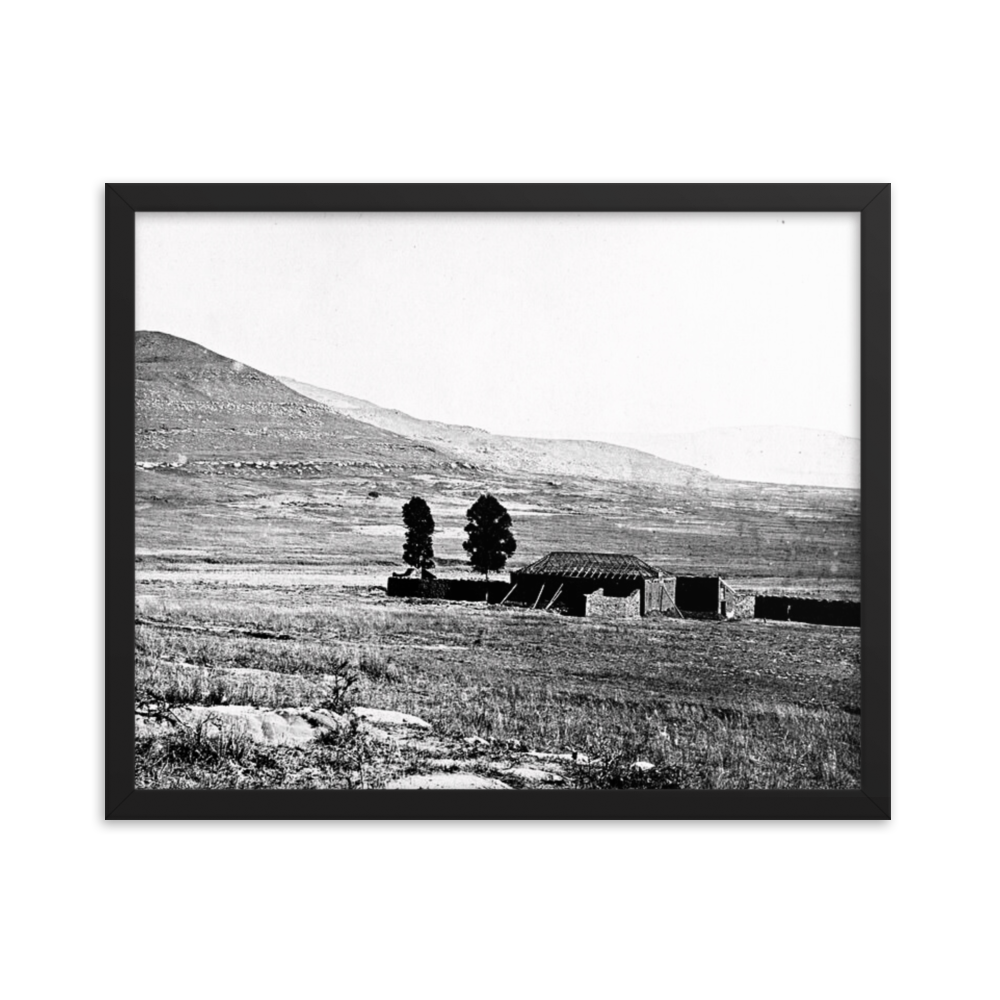 John Chard's Photograph of Rorke's Drift - 1879 (Framed)