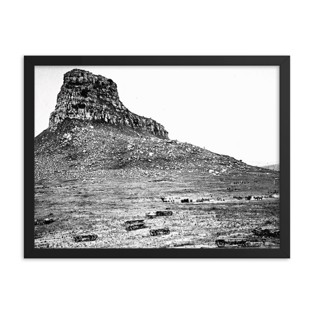 Isandlwana Aftermath - 1879 Photograph (Framed)