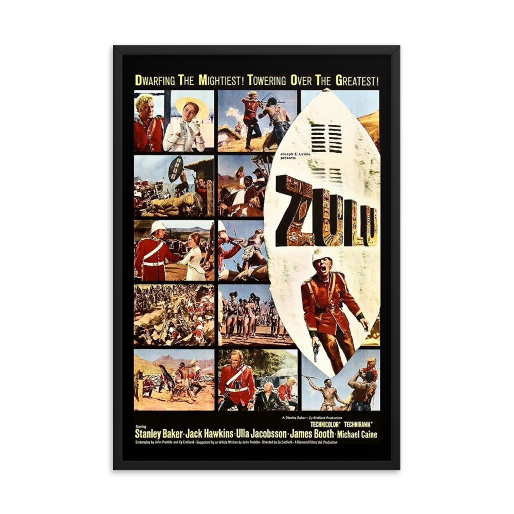 ZULU Movie Poster Collection (Framed)