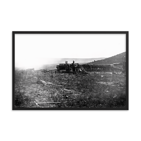 Original Photograph of Isandlwana - 1879 (Framed)