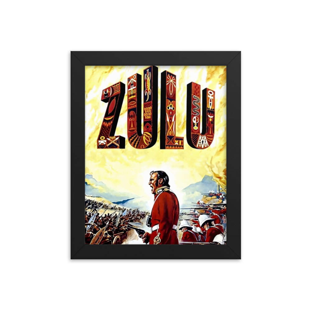 ZULU Movie Poster (Framed)