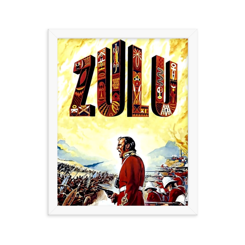 ZULU Movie Poster (Framed)