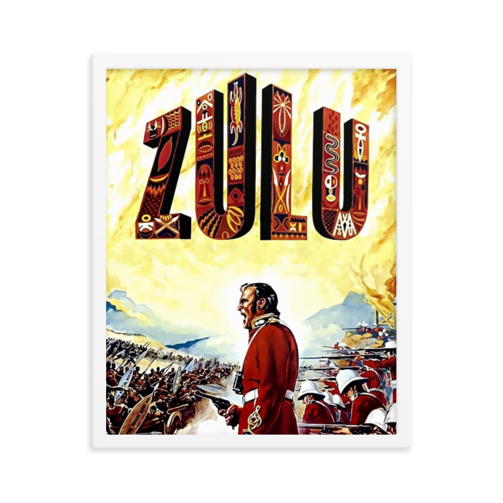 ZULU Movie Poster (Framed)