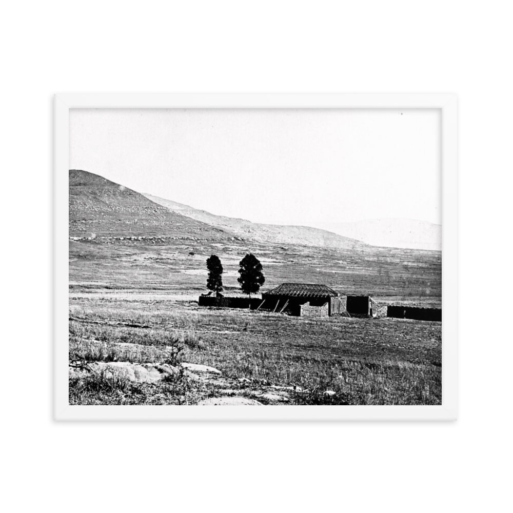 John Chard's Photograph of Rorke's Drift - 1879 (Framed)