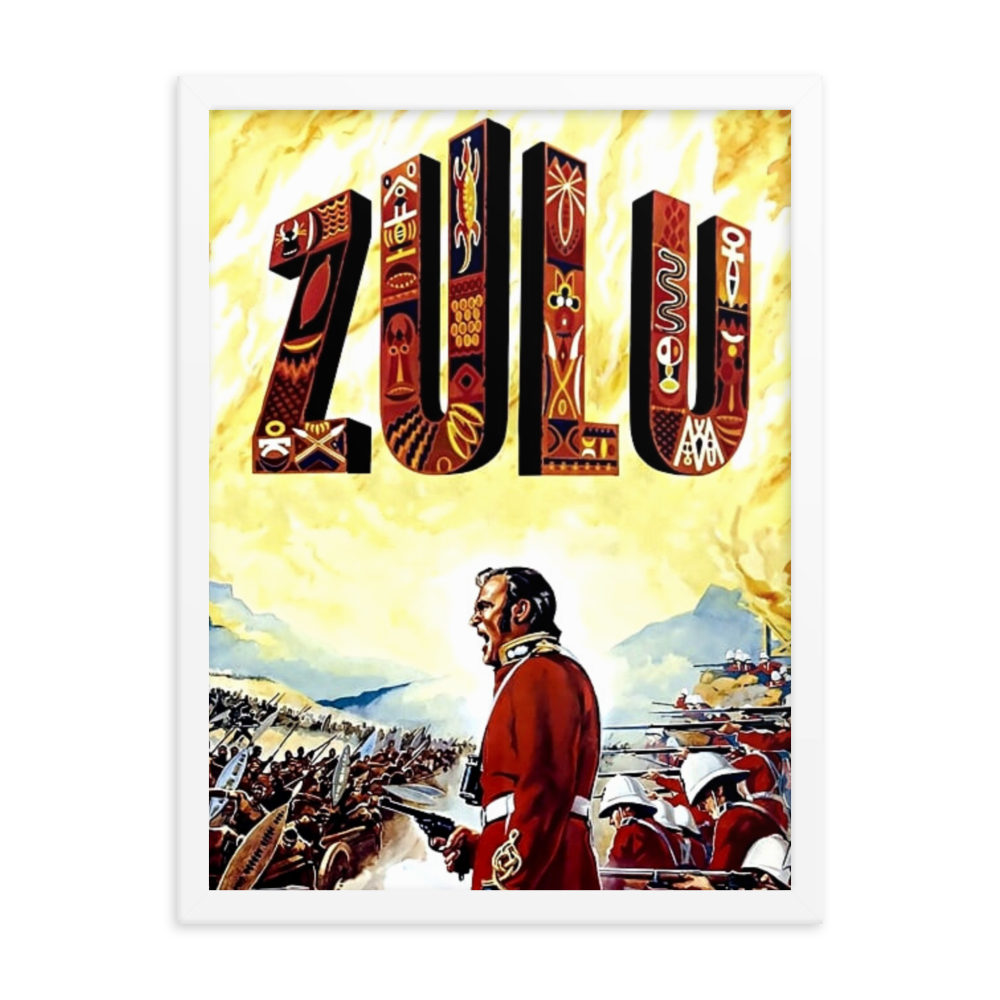 ZULU Movie Poster (Framed)