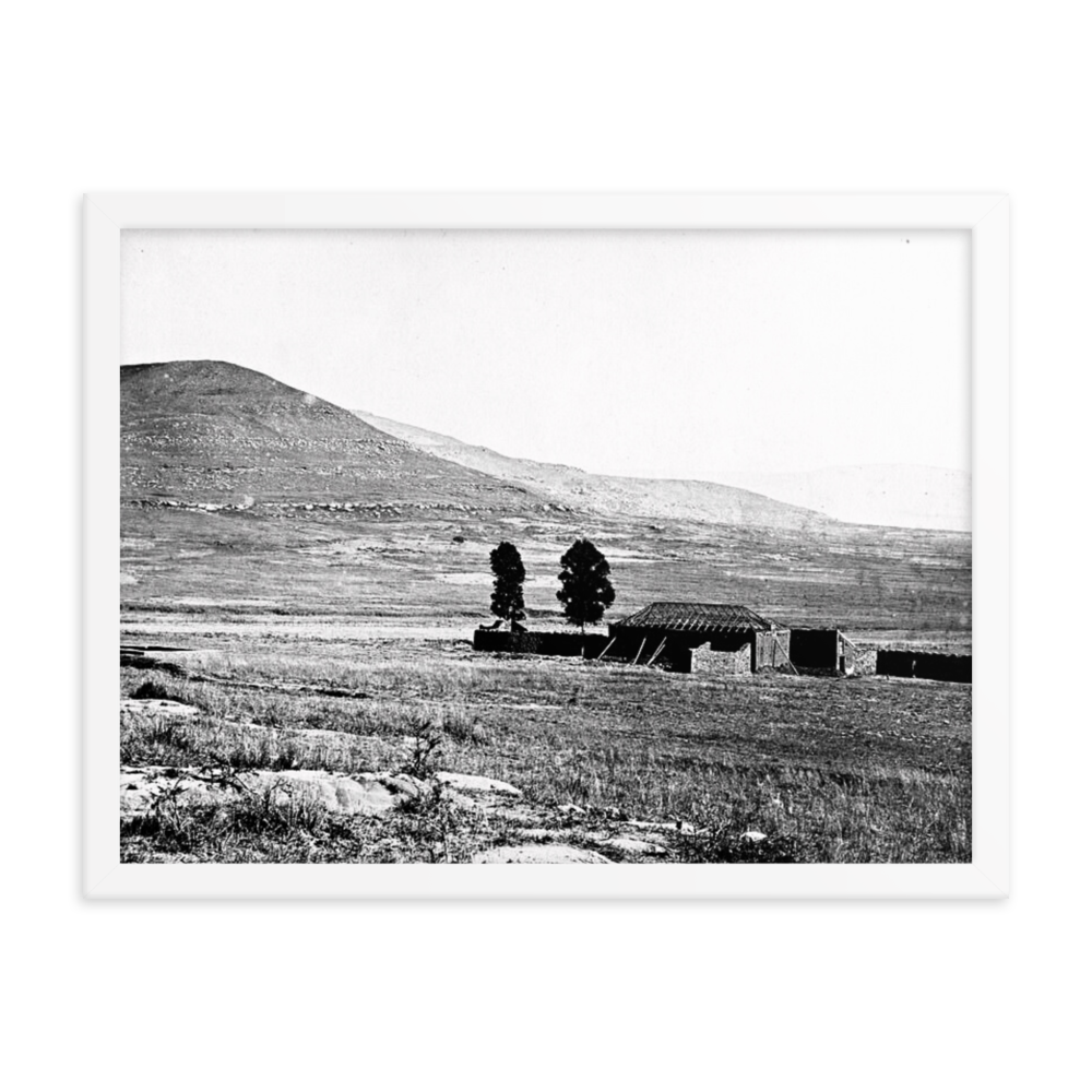 John Chard's Photograph of Rorke's Drift - 1879 (Framed)