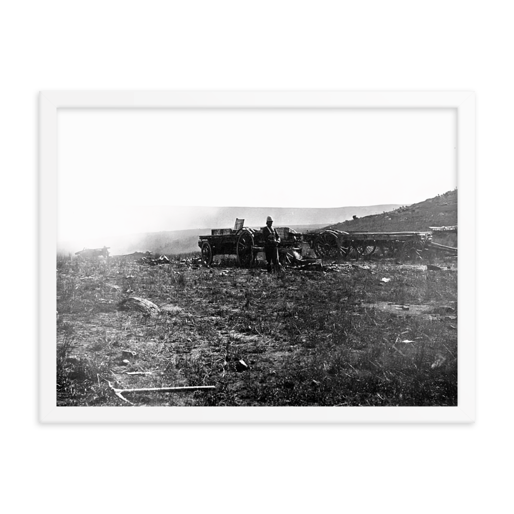 Original Photograph of Isandlwana - 1879 (Framed)