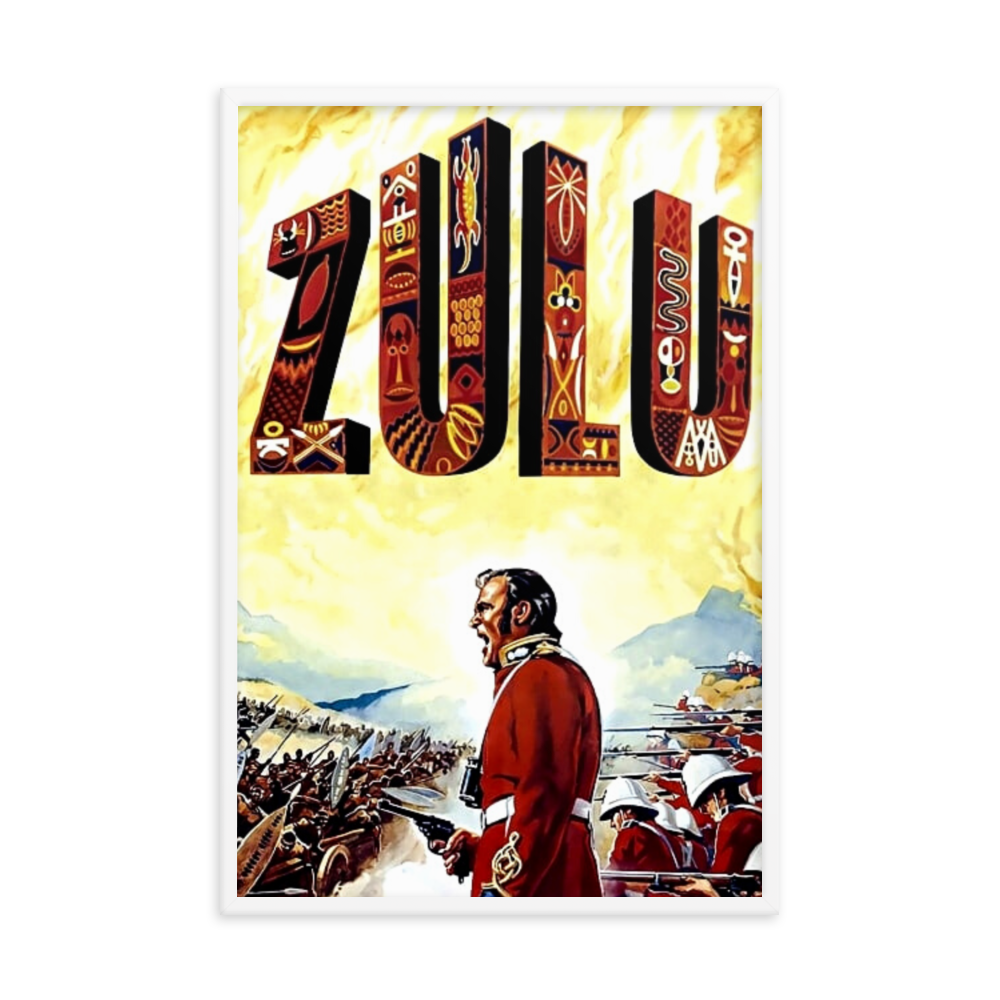 ZULU Movie Poster (Framed)