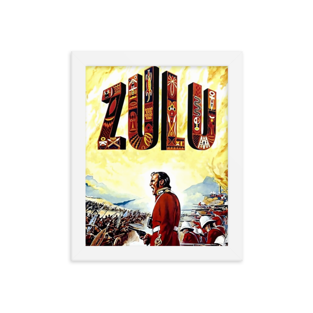 ZULU Movie Poster (Framed)