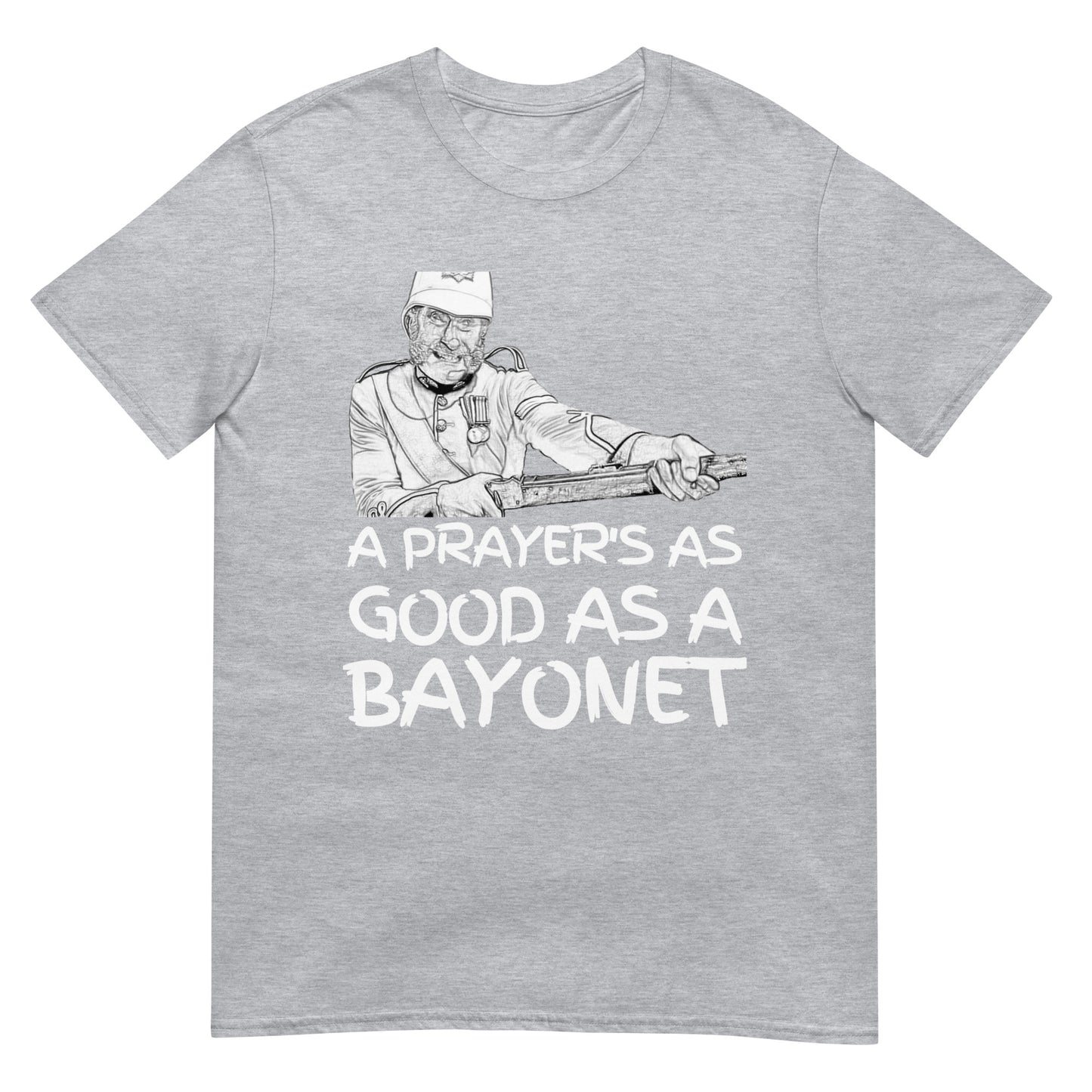 A Prayer's As Good As A Bayonet (t-shirt)