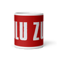 ZULU Red - Full Wrap Around (White mug)